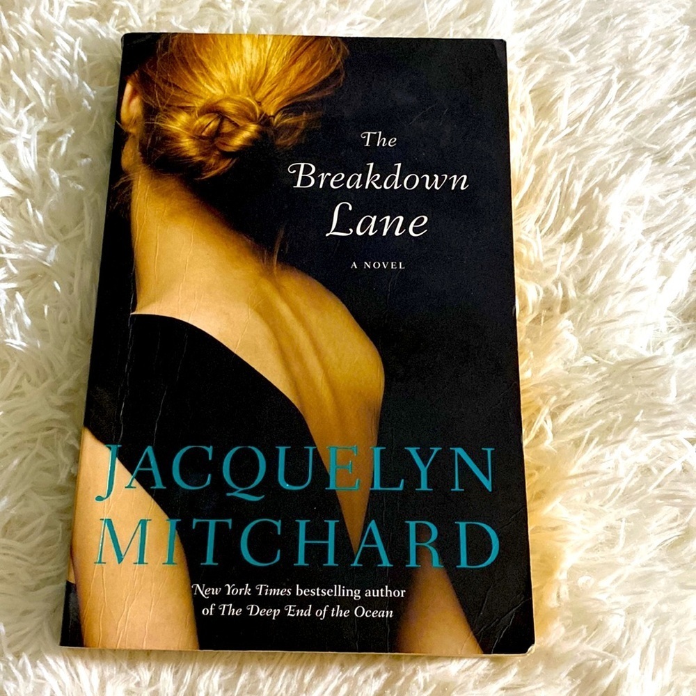 THE BREAKDOWN LANE a NOVEL Jacquelyn Mitchard Oversize PB GUC